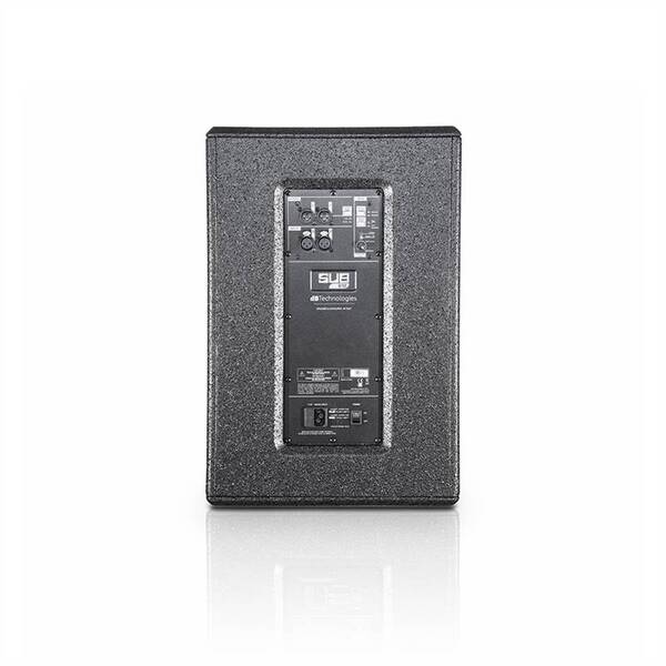 ACTIVE BASS-REFLEX SUBWOOFER, 12" WOOFER , 600W RMS CLASS D SMPS, 130DB